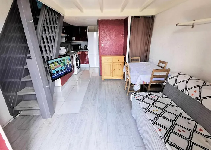 Grande Bleue - T1 Cab Mezz 6 Couchages Port Mae-0624 וילה לאוקאט